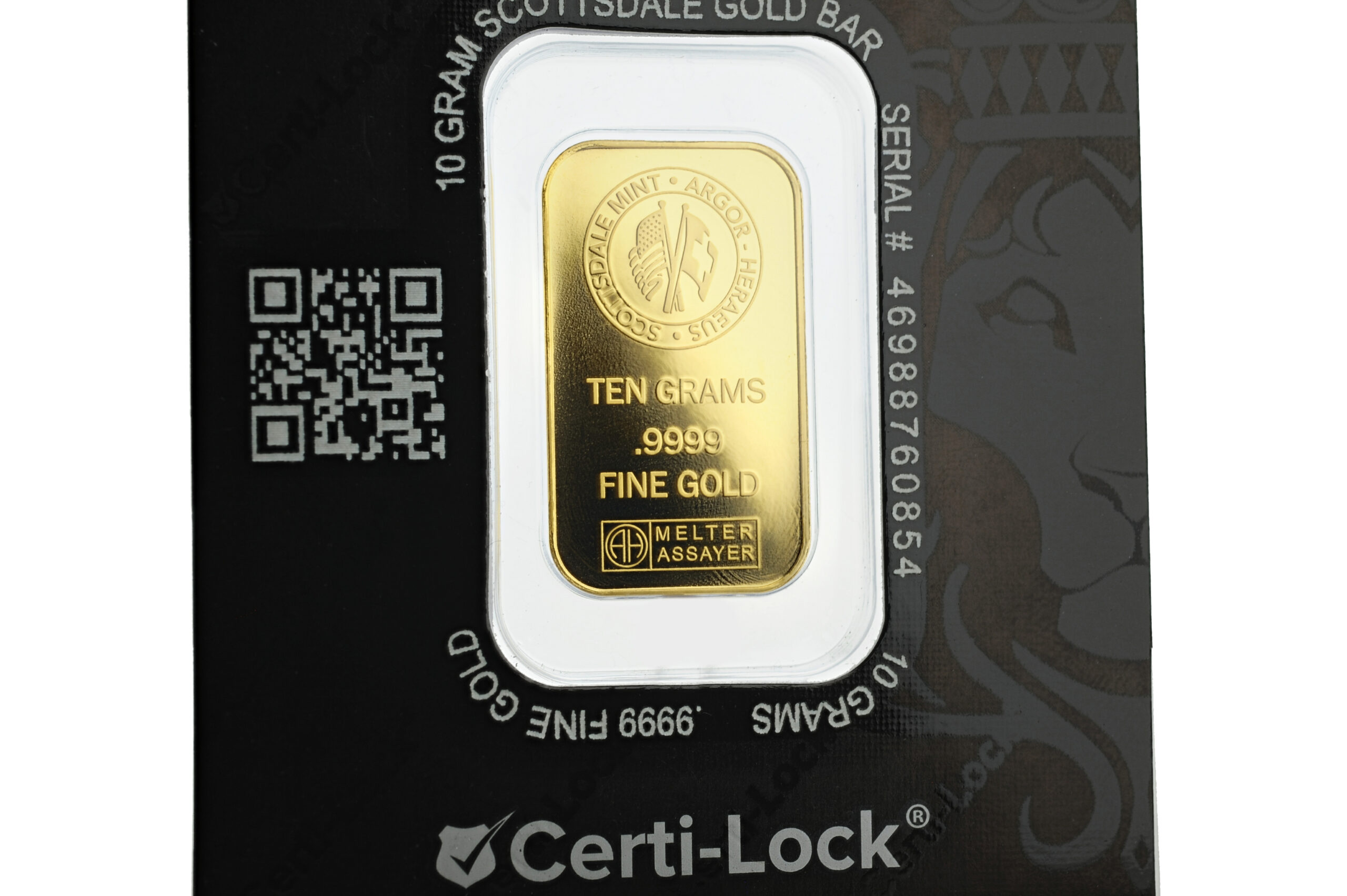 Scottsdale Gold in Certi-Lock® 10 Gram - Gold Bar - Image 2