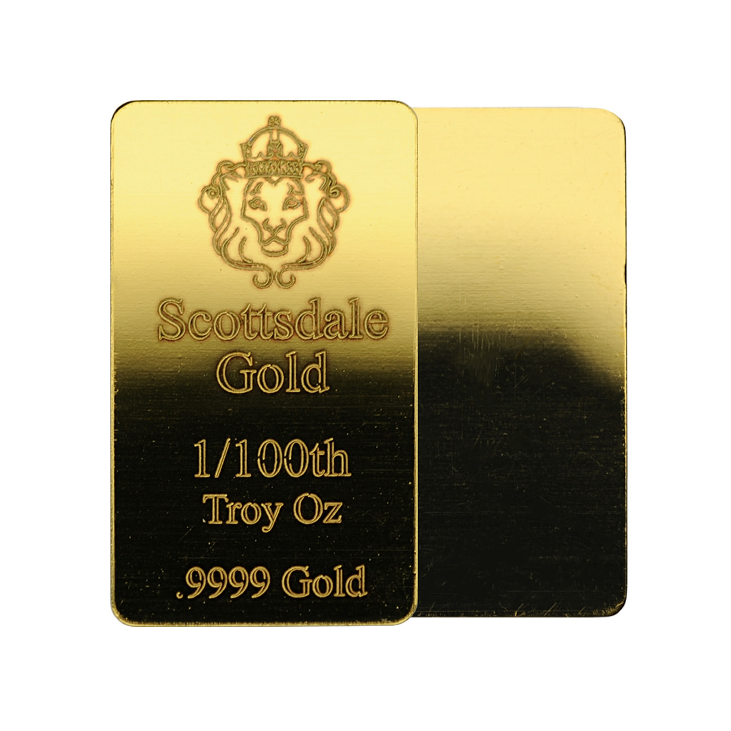 Scottsdale Mint Prepper 1/100th Troy Ounce - Gold Bar - Image 2