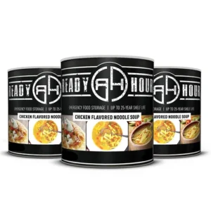 Ready Hour Chicken Flavored Noodle Soup #10 can (20 servings)