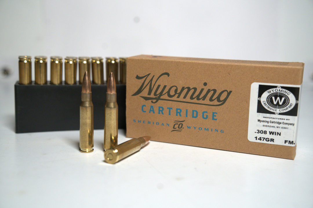 308 WIN WYOMING CARTRIDGE AMMUNITION