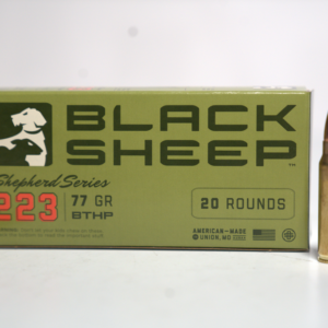 223 REM 77GR BTHP BLACK SHEEP AMMO