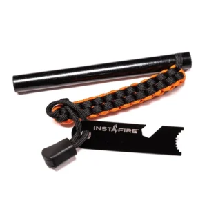 InstaFire Ferro Rod Fire Starter with Paracord