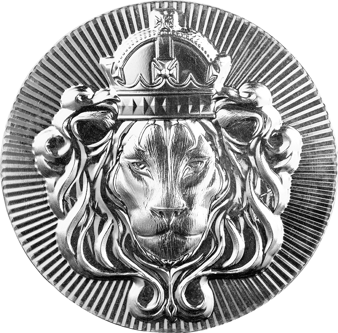 Scottsdale Mint Lion Stacker 2 oz - Silver Round - Image 3