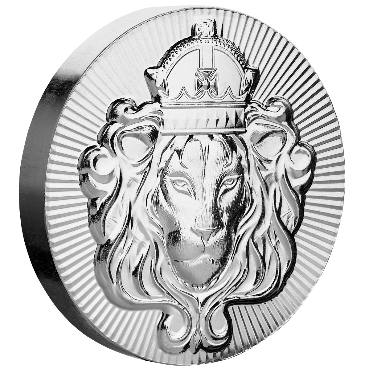 Scottsdale Mint Lion Stacker 2 oz - Silver Round - Image 2