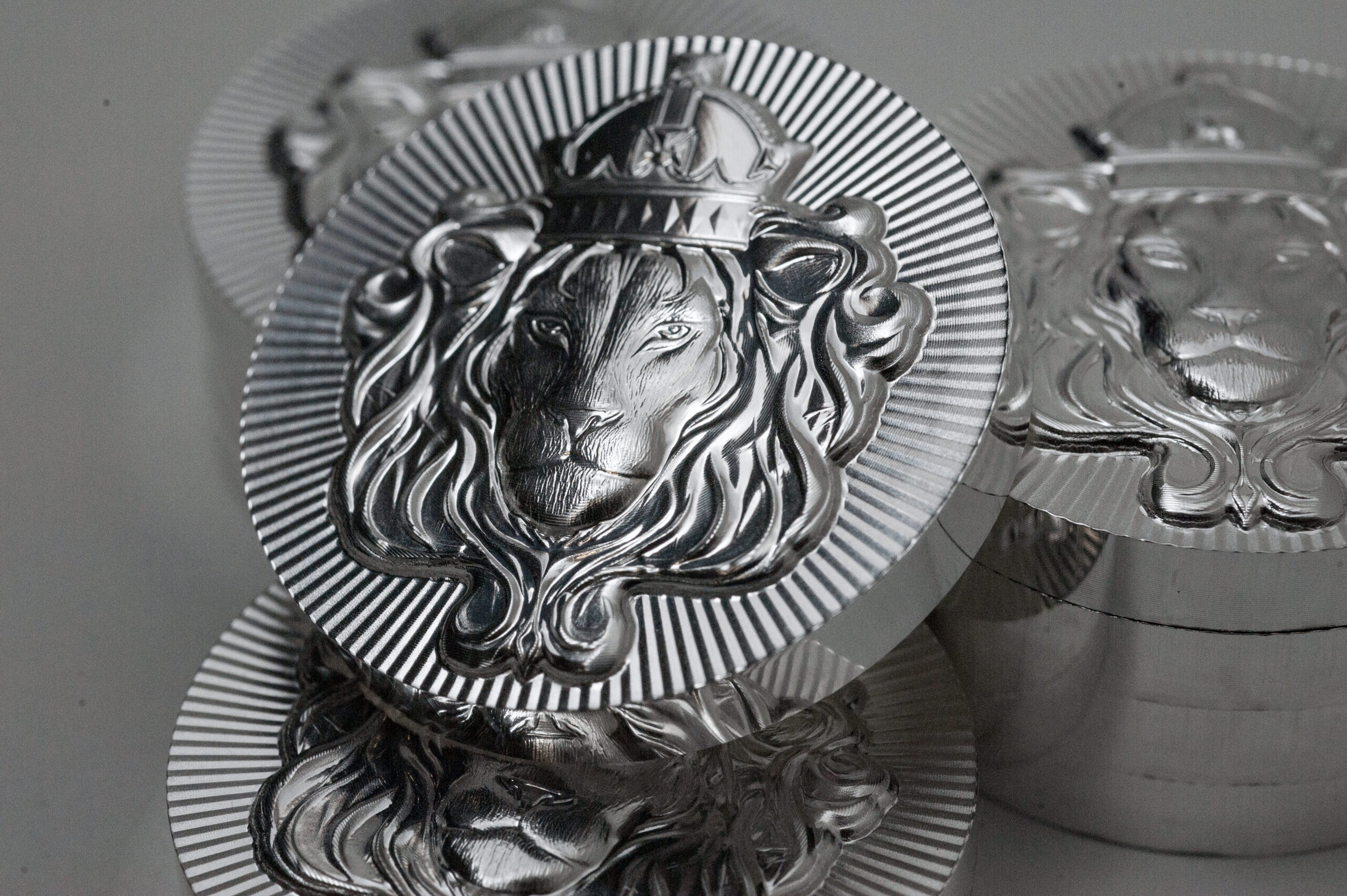 Scottsdale Mint Lion Stacker 2 oz - Silver Round - Image 4