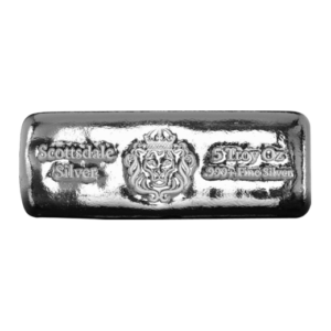 Scottsdale Mint 5 oz Cast - Silver Bar
